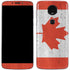 Canada Flag Distressed Moto E5 Plus Skin